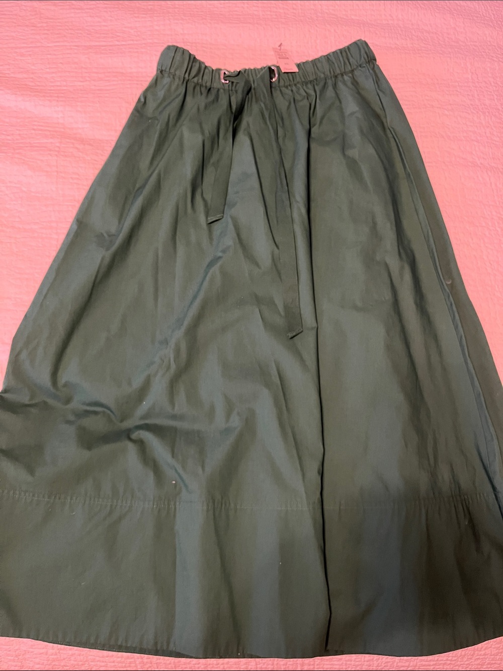 Talbots Dark Green A-Line Skirt XS